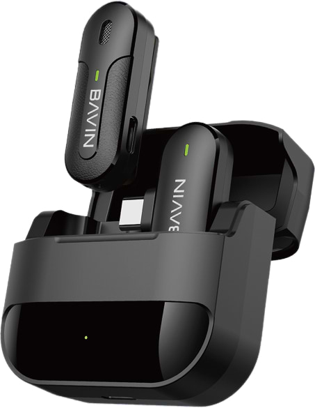 Мікрофон для смартфона Bavin MP-100 Type-C Black (H-MP-100 BK) - Фото 1