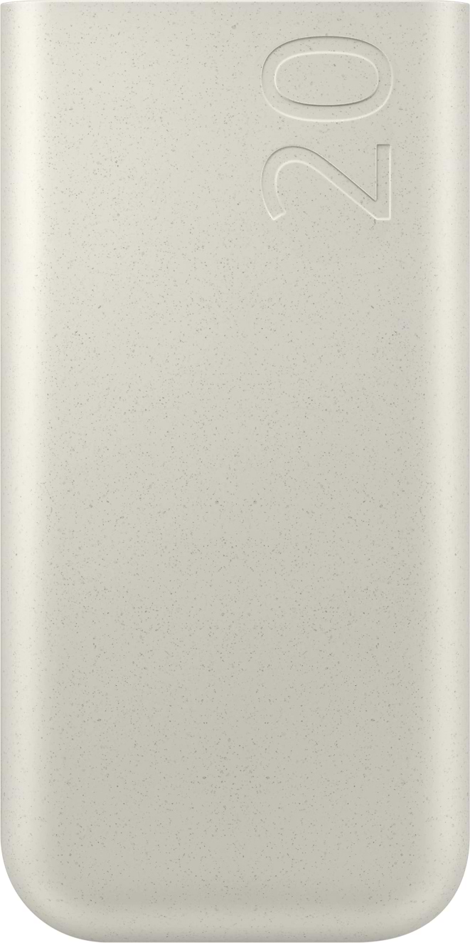 Батарея мобильная Samsung Battery Pack 20000 mAh 45W Super Fast Charging 2.0 Beige (EB-P4520XUEGEU) - Фото 1