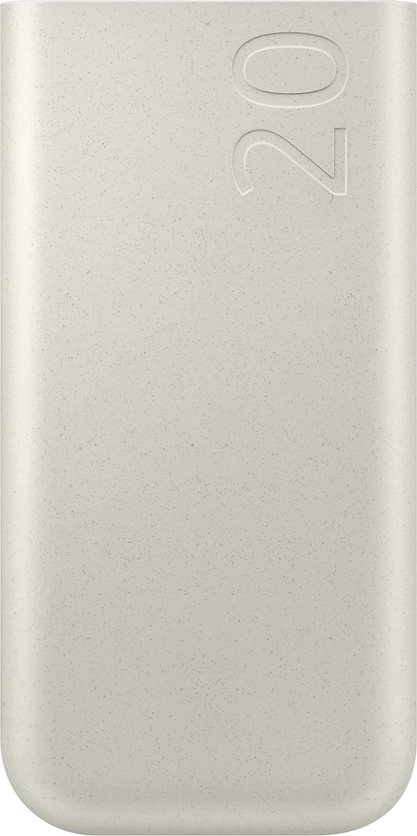 Фото - Батарея мобільна Samsung Battery Pack 20000 mAh 45W Super Fast Charging 2.0 Beige (EB-P4520XUEGEU)