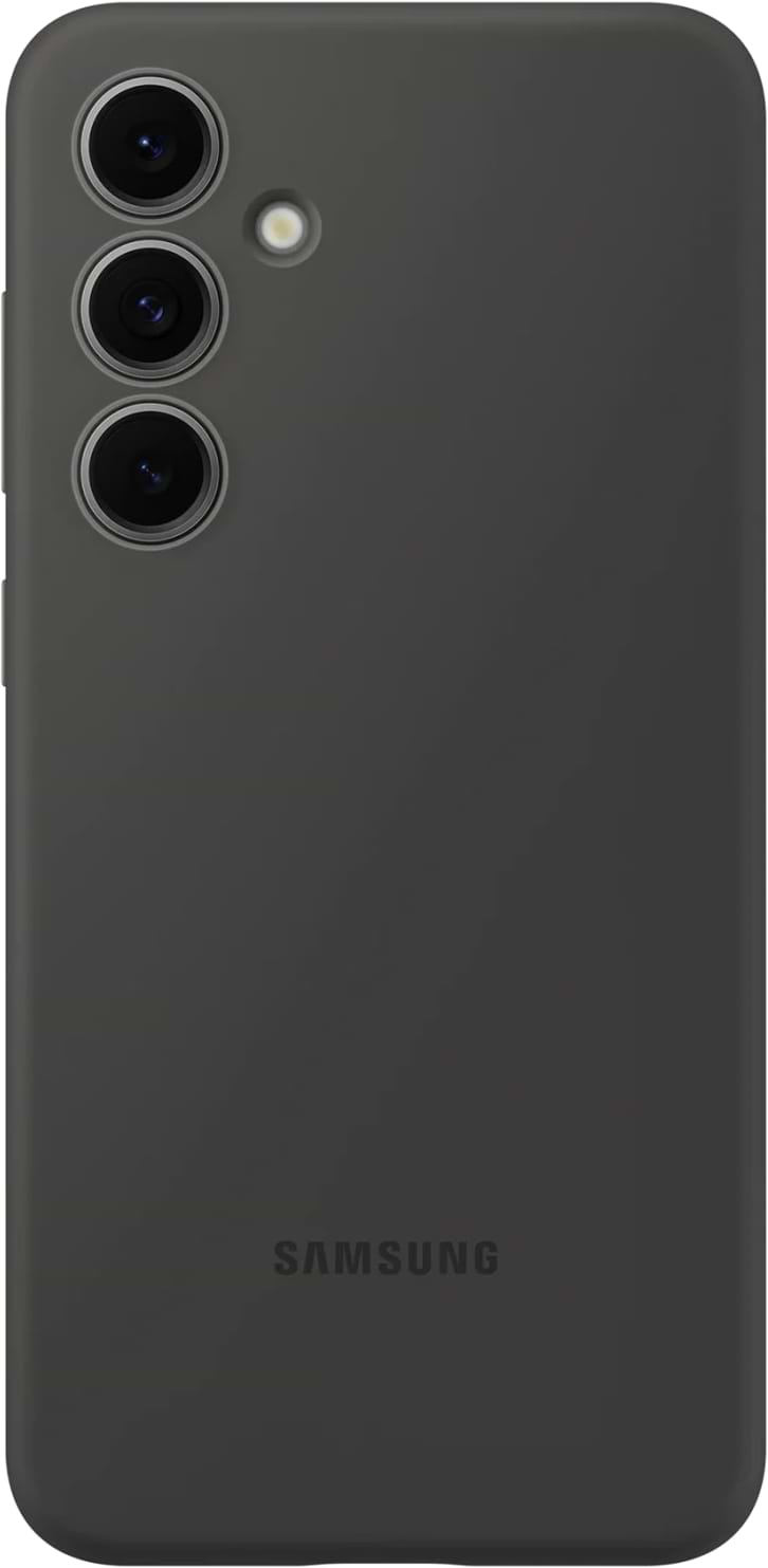 Чехол для смартфона Samsung Silicone Case S24 FE Black (EF-PS721CBEGWW) - Фото 1