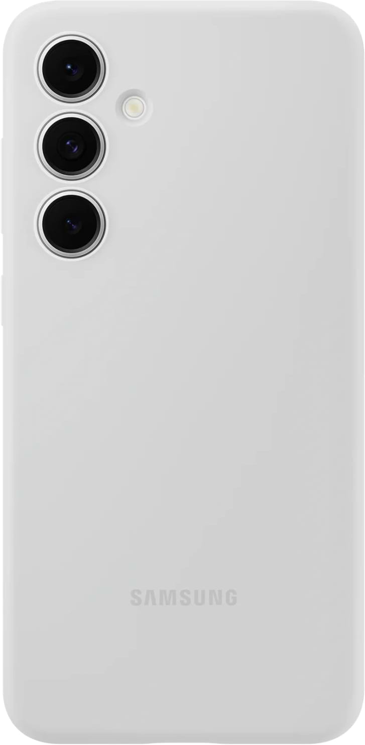 Чохол для смартфону Samsung Silicone Case S24 FE Gray (EF-PS721CJEGWW) - Фото 1