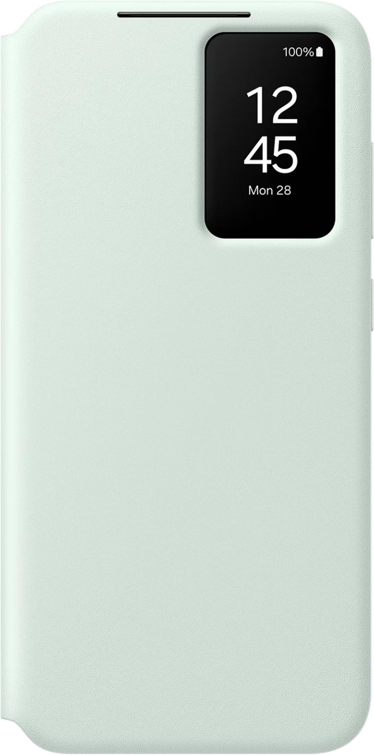 Чохол для смартфону Samsung Smart View Wallet Case S24 FE Mint (EF-ZS721CMEGWW) - Фото 1