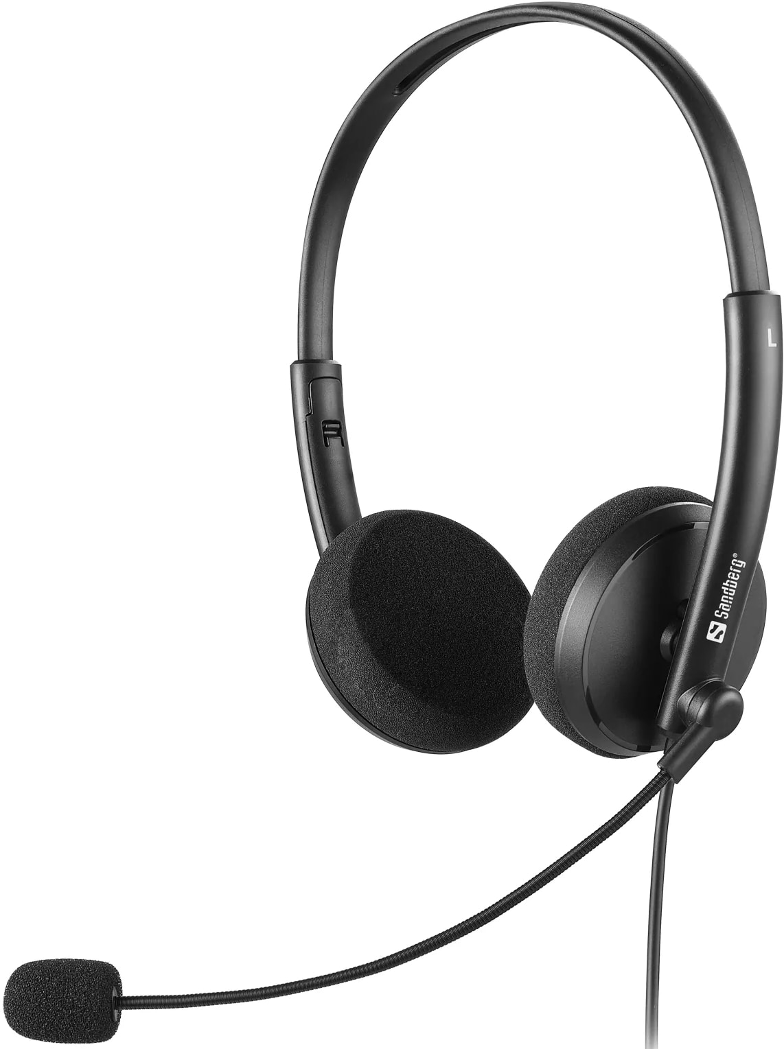 Гарнітура дротова Sandberg MiniJack 3,5 мм Office Headset (325-41) - Фото 1