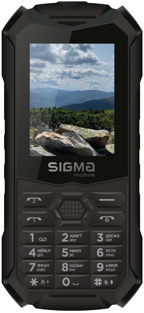 Мобильный телефон Sigma mobile X-treme PV68 TYPE-C Black - Фото 1