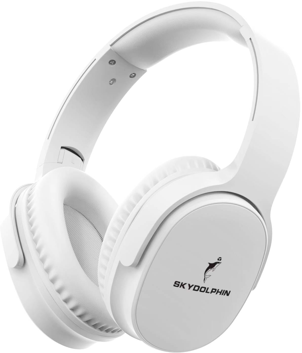 Навушники повнорозмірні бездротові SkyDolphin SL01 White (SDBTE-000185) - Фото 1