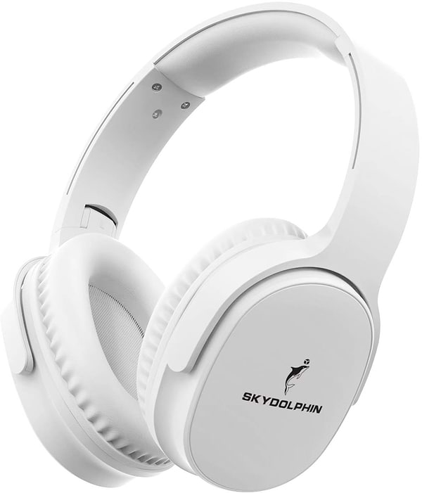 Фото - Наушники полноразмерные беспроводные SkyDolphin SL01 White (SDBTE-000185)
