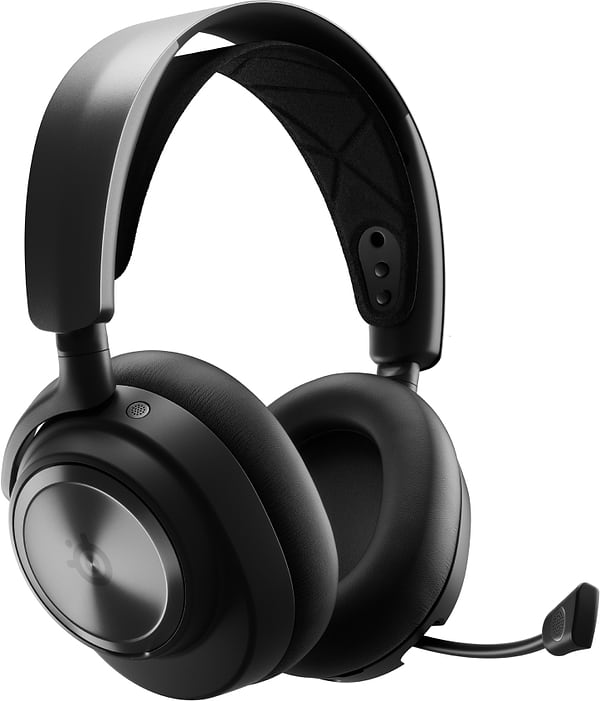 Фото - Гарнітура бездротова ігрова SteelSeries Arctis Nova Pro Wireless Black (61520)