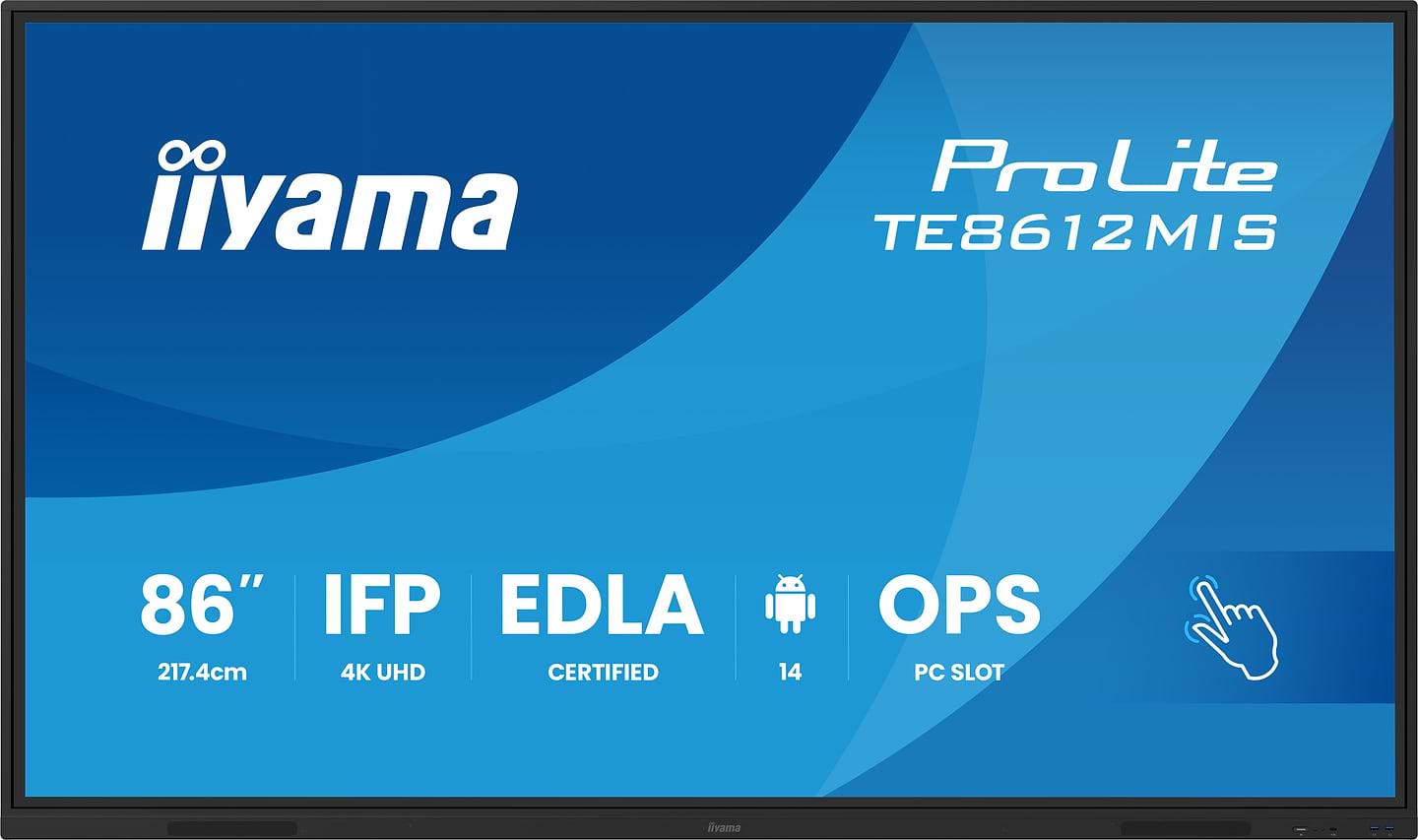 Интерактивная панель IIYAMA TE8612MIS-B4AG