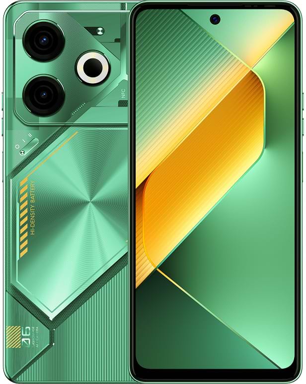 Смартфон Tecno Pova 6 Neo 8/256GB Comet Green (LI6) - Фото 1