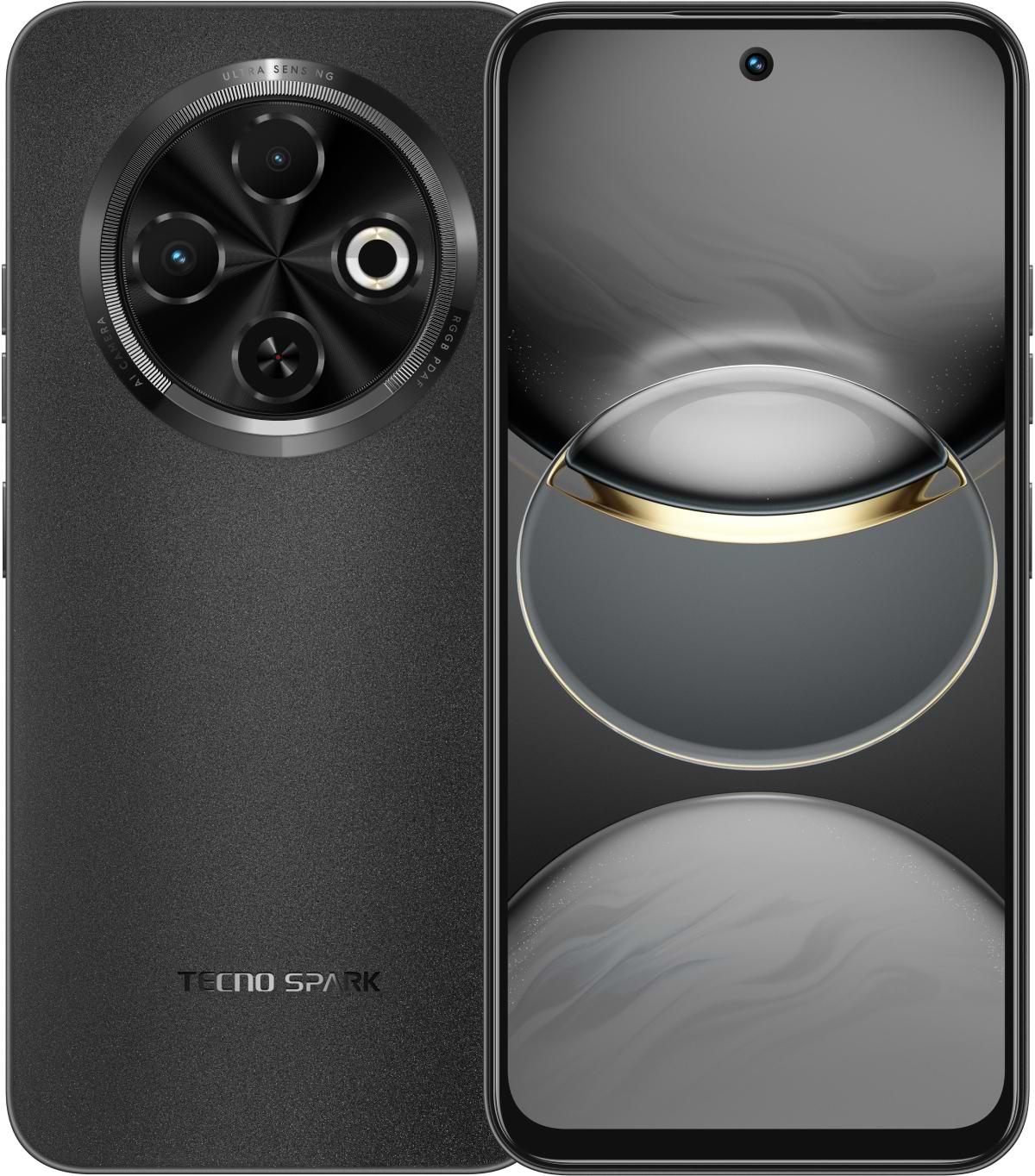 Смартфон Tecno Spark 30C 8/256Gb Orbit Black - Фото 1