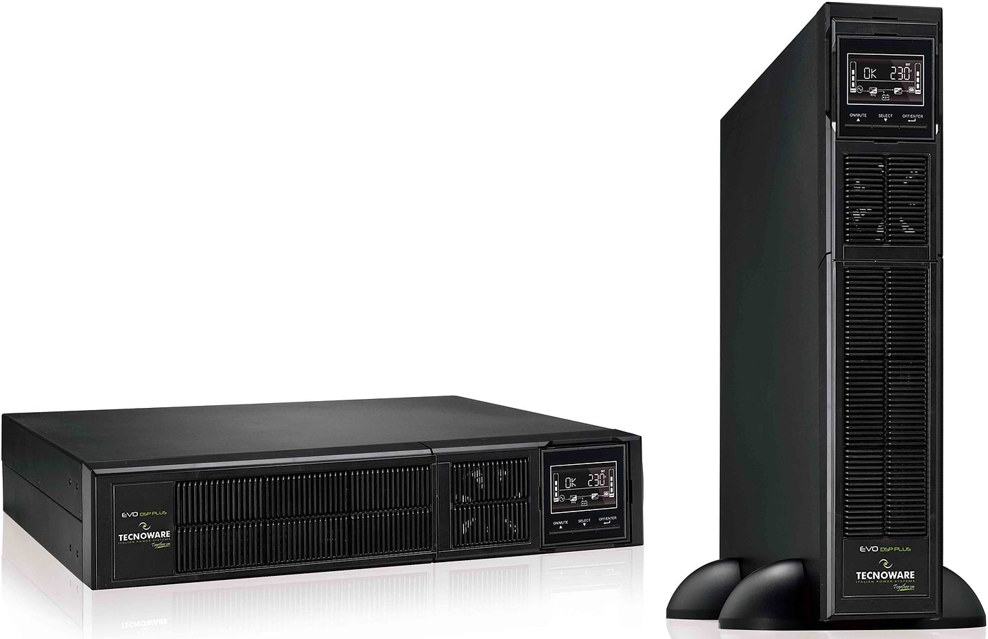 Источник бесперебойного питания Tecnoware EVO DSP PLUS 1.200VA/1.080W (FGCEDP1202RTIEC)