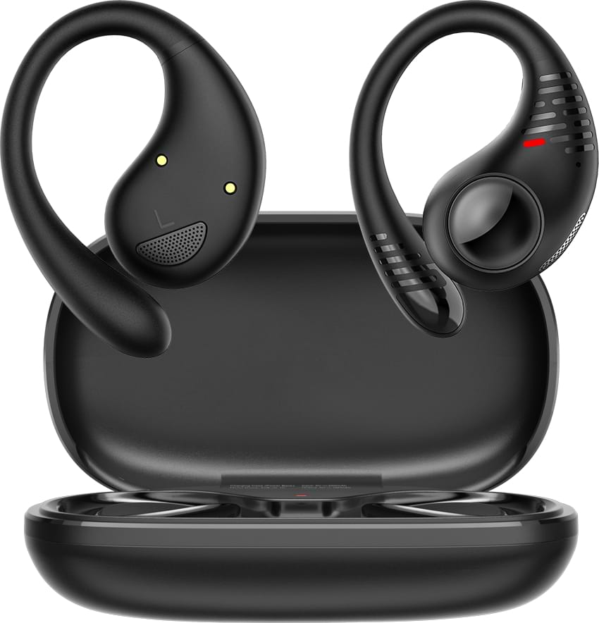 Навушники вкладиші бездротові TWS Blackview AirBuds 10 Black - Фото 1