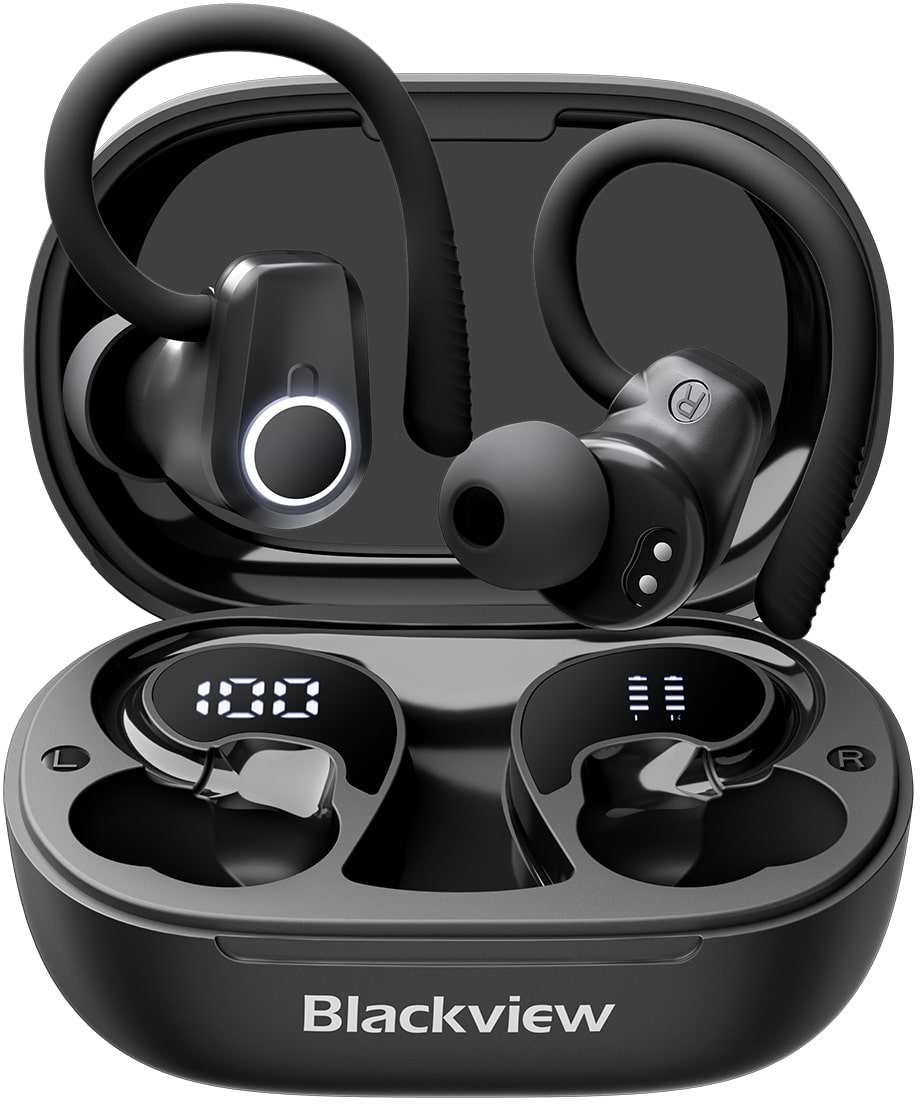 Наушники вкладыши беспроводные TWS Blackview AirBuds 60 Black - Фото 1