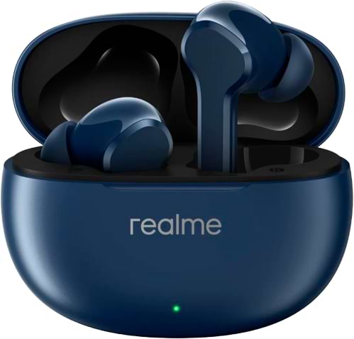 Наушники вкладыши беспроводные TWS realme Buds T110 Blue - Фото 1