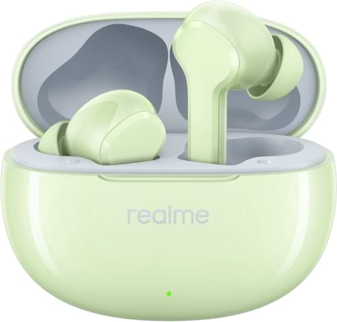 Наушники вкладыши беспроводные TWS realme Buds T110 Green - Фото 1