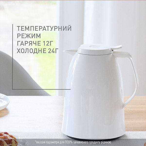 Фото - Термокувшин Tefal K3036212 Mambo 1.5 л White