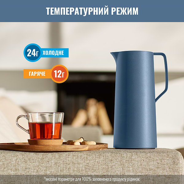 Фото - Термокувшин Tefal N4170310 MOTIVA 1,0 л голубой