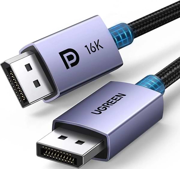 Фото - Кабель UGREEN DP118 DisplayPort 16K Cable 3m Black (25862)