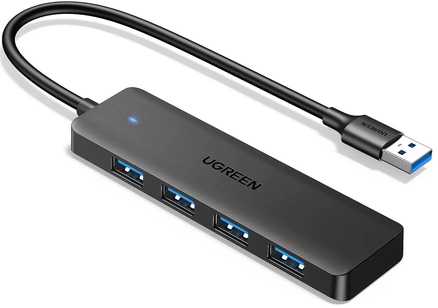 Купити Хаб USB UGREEN CM219 USB 3.0 to 4xUSB 3.0 Black (25851) - Фото 1 Хаб USB UGREEN CM219 USB 3.0 to 4xUSB 3.0 Black (25851) - Фото 1