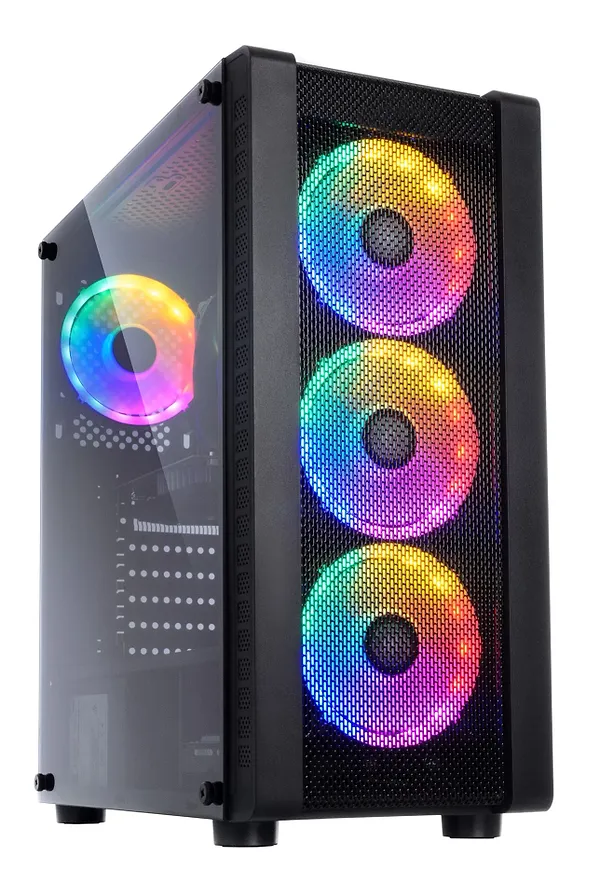 Фото - Системный блок QUBE QB Ryzen 5 3600 RX 560 4GB 161 (Ryzen53600RX 5604GB161) Фото - Системный блок QUBE QB Ryzen 5 3600 RX 560 4GB 161 (Ryzen53600RX 5604GB161)