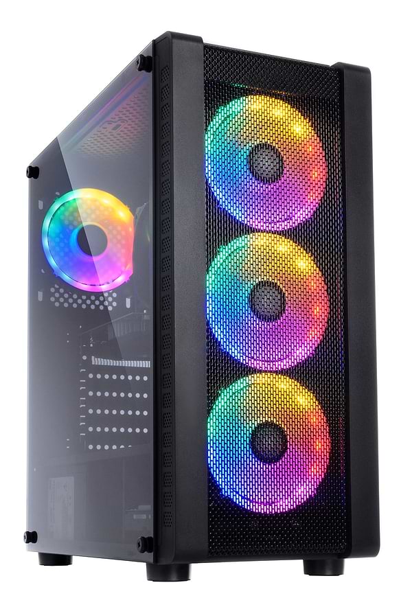 Фото - Системний блок QUBE QB i5 10400F RX 560 4GB 164 (i510400FRX 5604GB164) Фото - Системний блок QUBE QB i5 10400F RX 560 4GB 164 (i510400FRX 5604GB164)