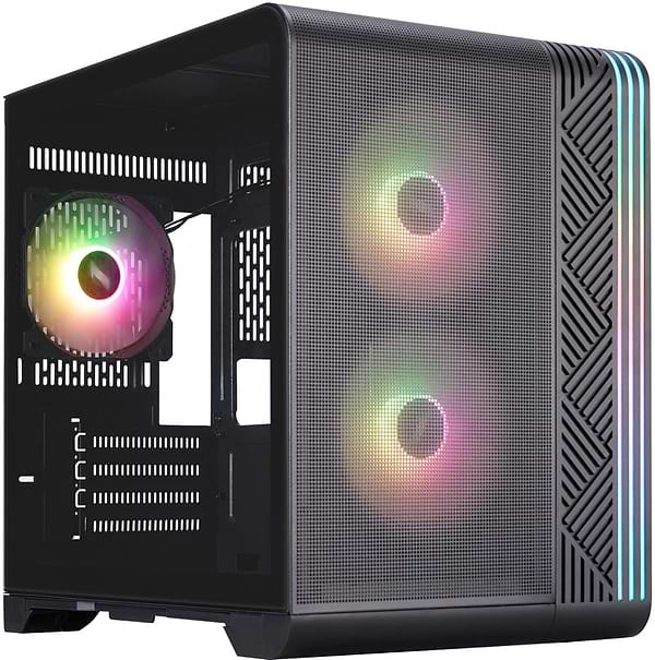 Фото - Корпус 1stPlayer VT5-BK-3F7 Black