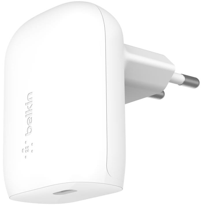 Сетевое зарядное устройство Belkin Home Charger 30W PD PPS USB-С (WCA005VFWH)