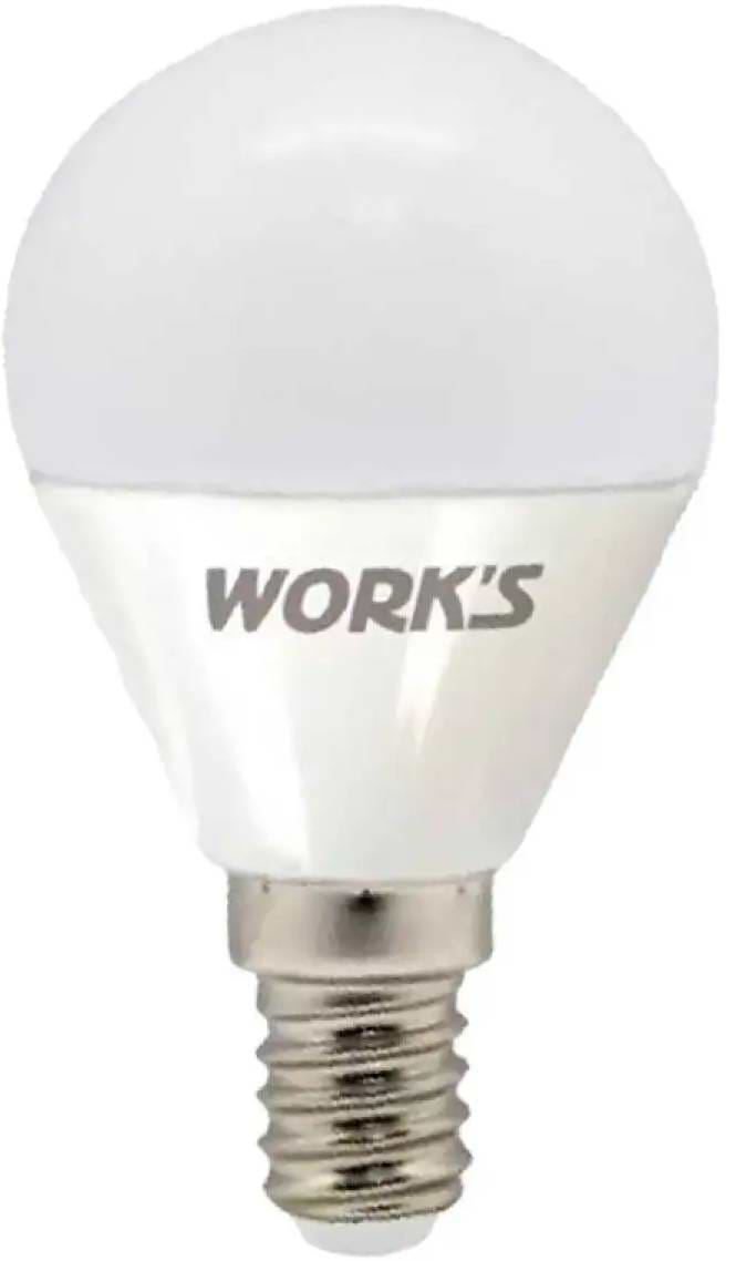 Лампочка светодиодная Works Long-Life 2.0 G45-5W-65K-E14