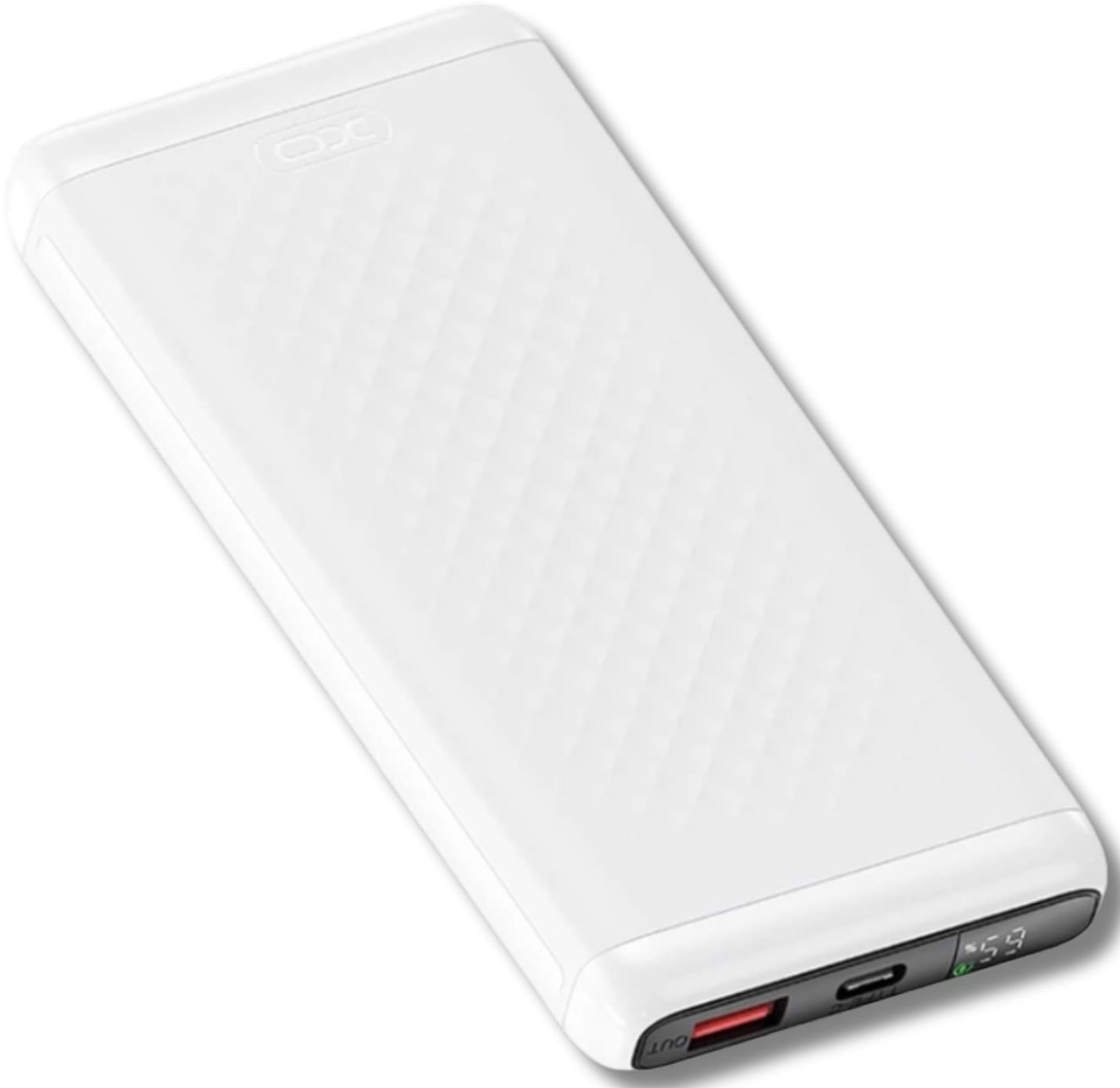 Батарея мобильная XO PB308 PD20W/QC22.5W 10000 mAh White