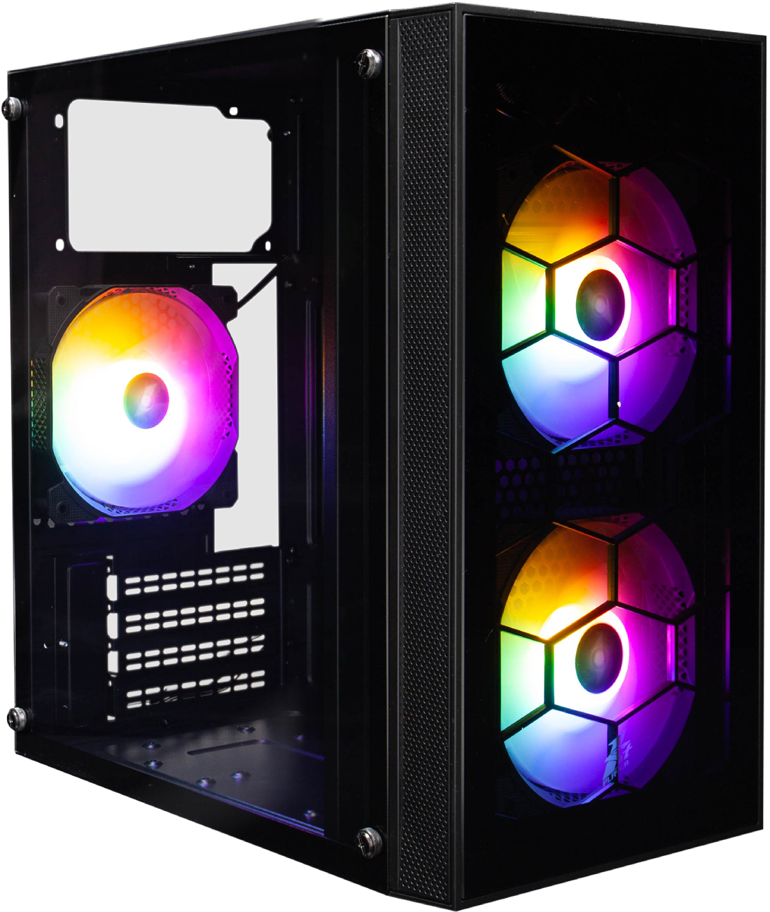 Корпус 1stPlayer 600W Black (X1-BK-3F1-PS-600FK-EU)