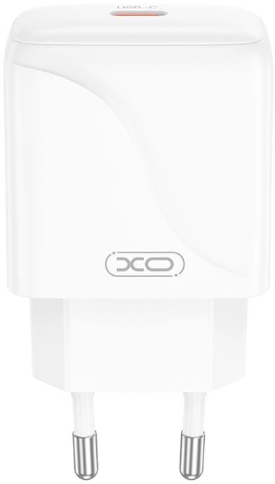 Мережевий зарядний пристрій XO 20W Single USB-C Fast Charger (XO-QC41) - Фото 1