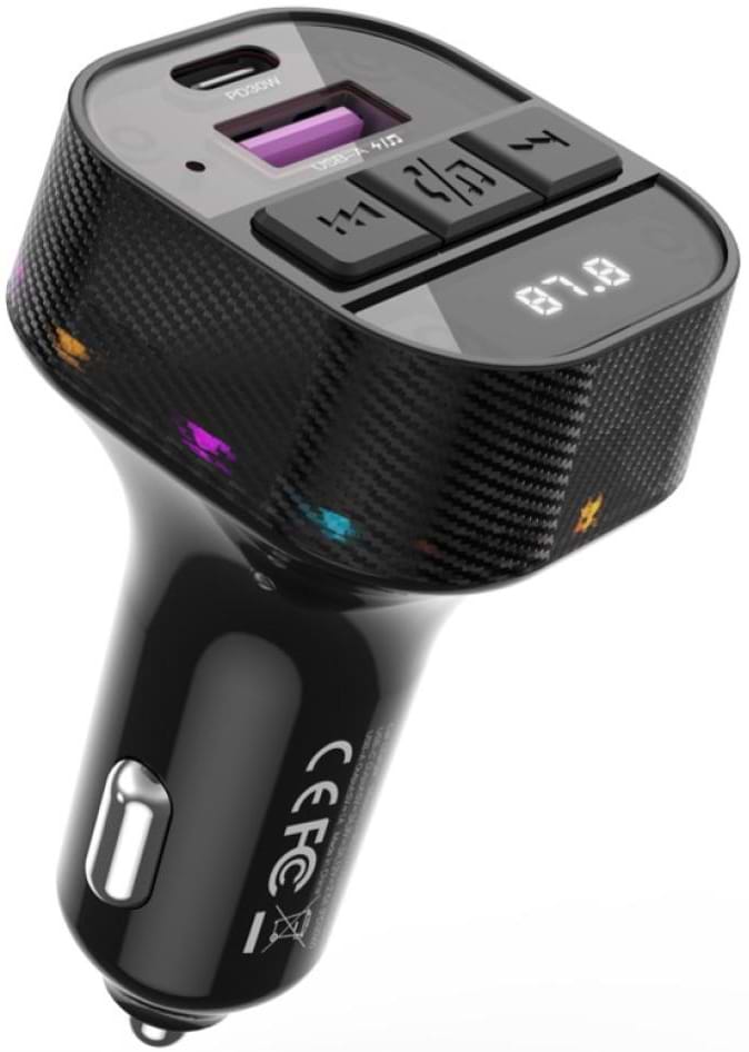 Купити FM модулятор XO BCC17 Smart Bluetooth MP3 A+C Dual Port PD30W Car Charger (XO-BCC17) - Фото 1 FM модулятор XO BCC17 Smart Bluetooth MP3 A+C Dual Port PD30W Car Charger (XO-BCC17) - Фото 1