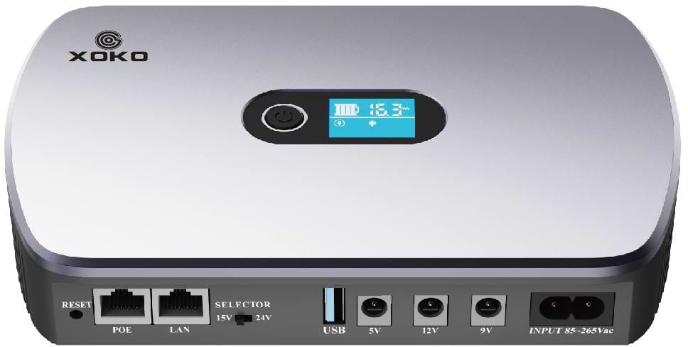 Источник бесперебойного питания XOKO DC12000 36W DC UPS 12000 mAh (XK-DC1236W)