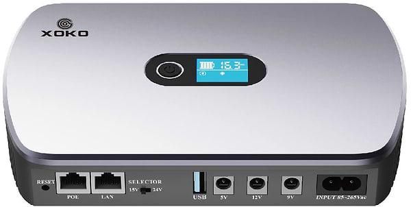 Фото - Джерело безперебійного живлення XOKO DC12000 36W DC UPS 12000 mAh (XK-DC1236W)