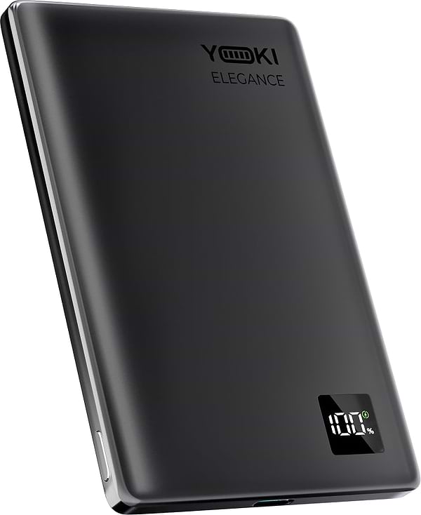 Фото - Батарея мобільна YOKI Magnetic Elegance 15W 5000 mAh (YK-MPE515 Black)