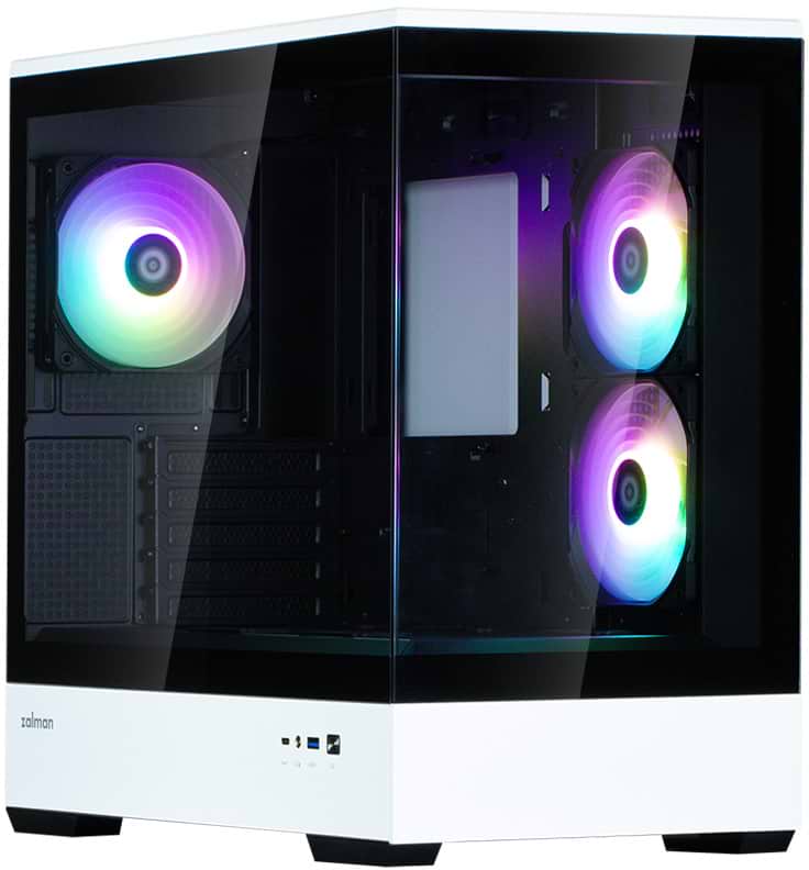 Корпус Zalman P30 Black/White без БП