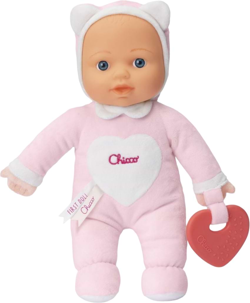 Пупс класичний Chicco Моя перша лялька рожева (12117.00)