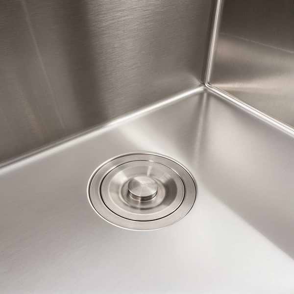 Фото - Мойка кухонная VALESO 50х45 нержавейка Handmade (сифон круглый, 3,0/0,8)