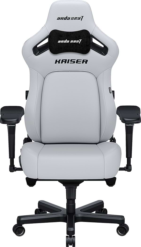 Фото - Крісло для геймерів Anda Seat Kaiser 4 Size L White Premium PVC (AD12YDDC-L-20-W-PV/C)