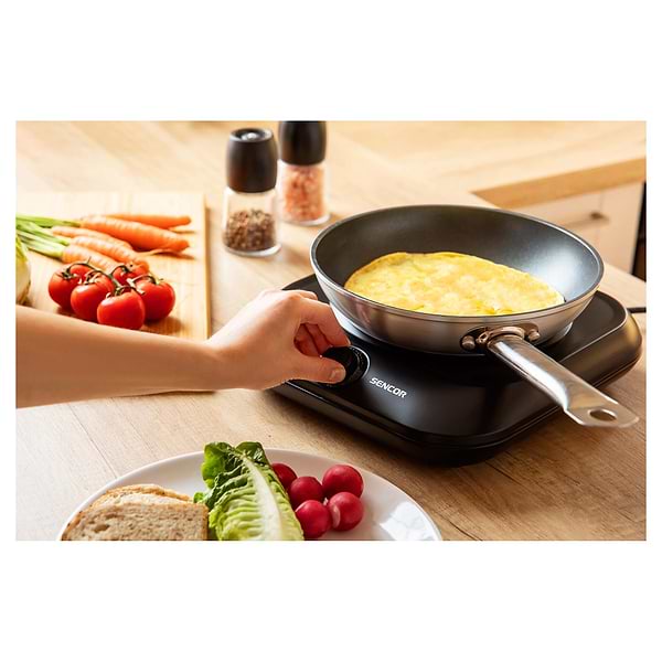 Фото - Плита електрична настільна Sencor SCP1763BK