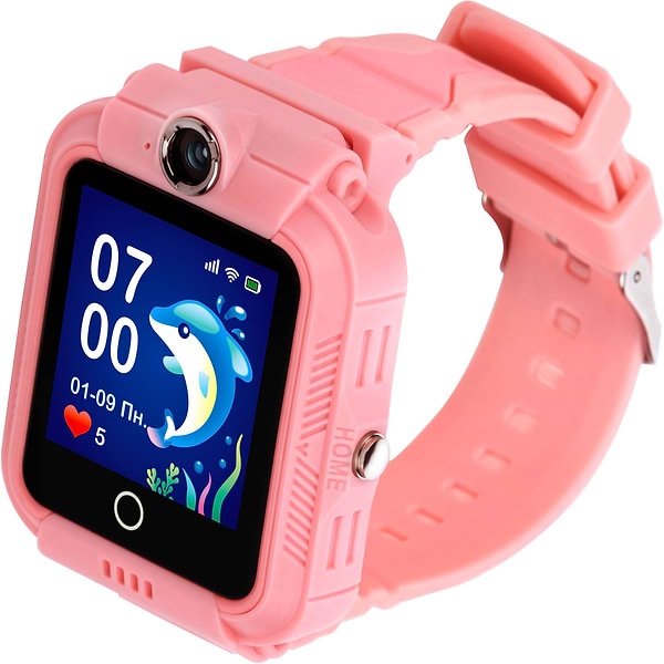 Фото - Дитячий годинник Aura A400 4G Tracker/WIFI Pink (AUR-A400-P)