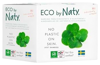 Фото - Прокладки для грудей Eco By Naty Органические 30 шт. (177528)