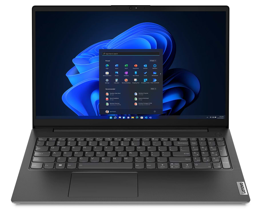 Ноутбук Lenovo V15 G3 (82TT00KKRA) Business Black - Фото 1