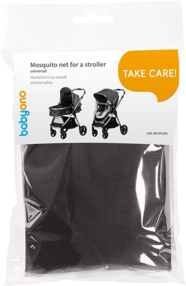 Москитная сетка для коляски BabyOno Black (072/01) - Фото 1