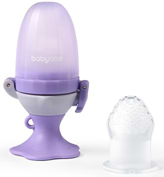 Ниблер детский BabyOno Цветочек Фиолетовый (1542) - Фото 1