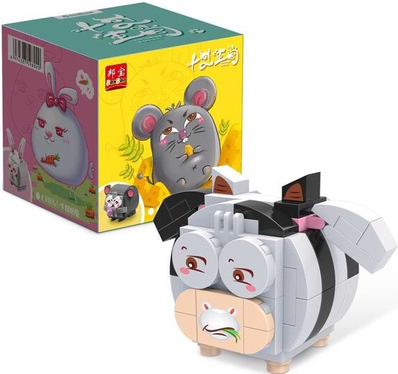 Пластиковий конструктор Banbao "Знаки зодіаку" (80 елм.) Корівка (ET802-2)