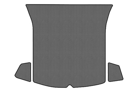 EVA коврик в багажник авто EVAtech для Model Y 5 seats Tesla 2020-2021 1 поколение SUV USA (TA1591BE3SGB)