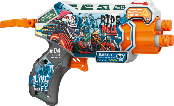 Бластер многозарядный Fast Pioneer Ride Well 4 шт. (BH126)