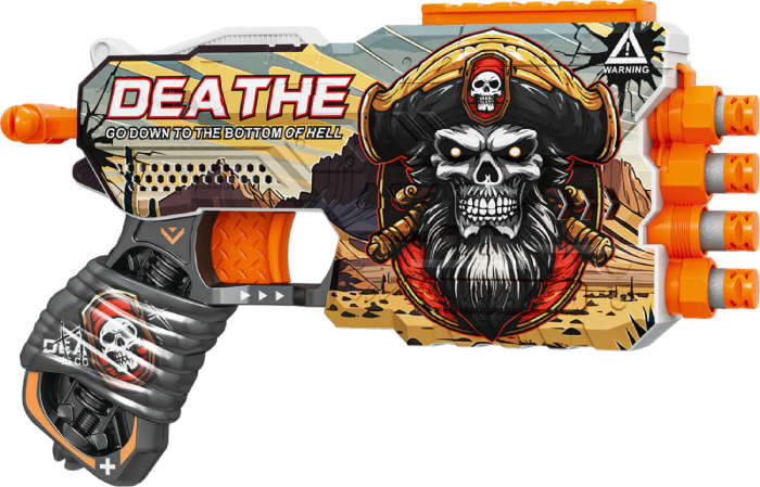 Бластер многозарядный Fast Pioneer Смерть 12 шт. (BH143)