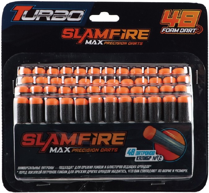 Фото - Патроны для бластеров Turbo 48 шт. (ВТ352)
